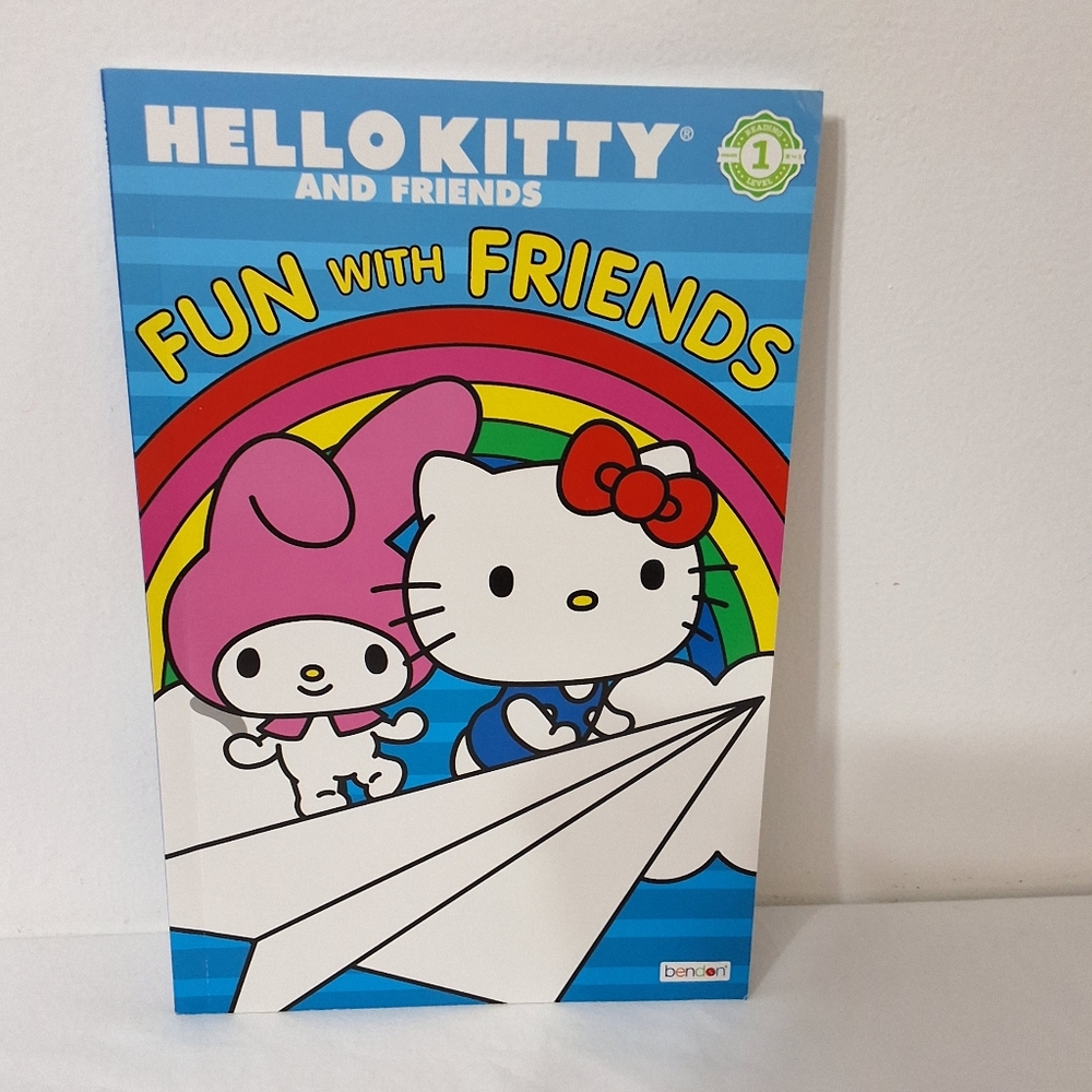 Hello Kitty and Friends Sanrio Fun with Friends Kids Level 1 Reading Book